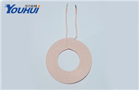 Wireless self-adhesive coil